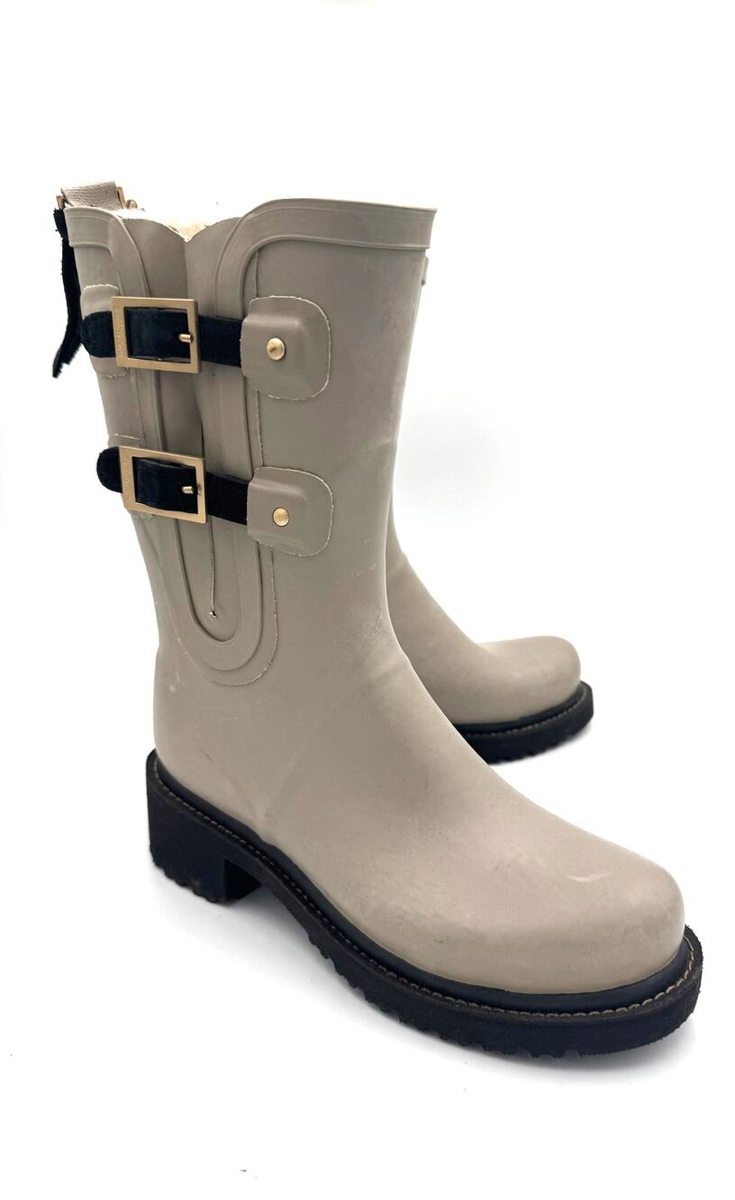 Gray Ilse Jacobsen rubber rain boots, 38